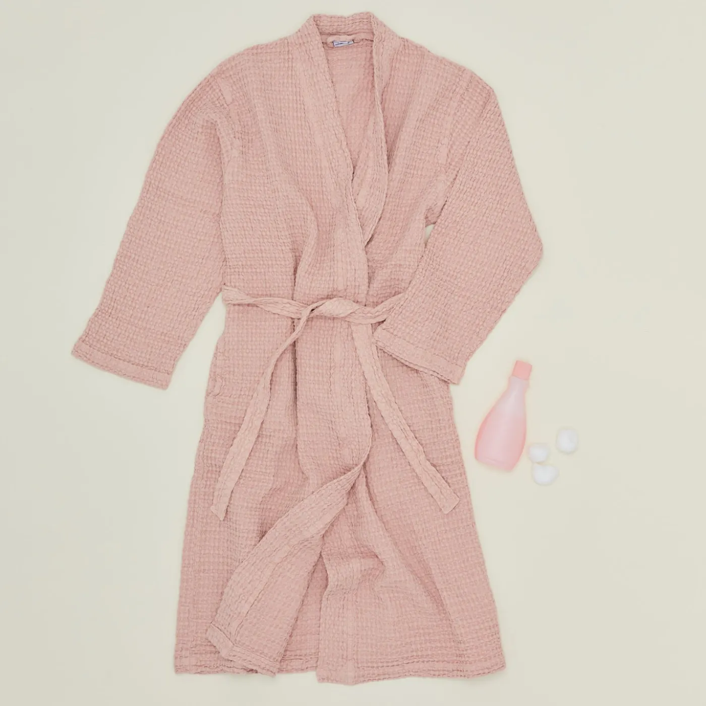 Simple Waffle Bathrobe