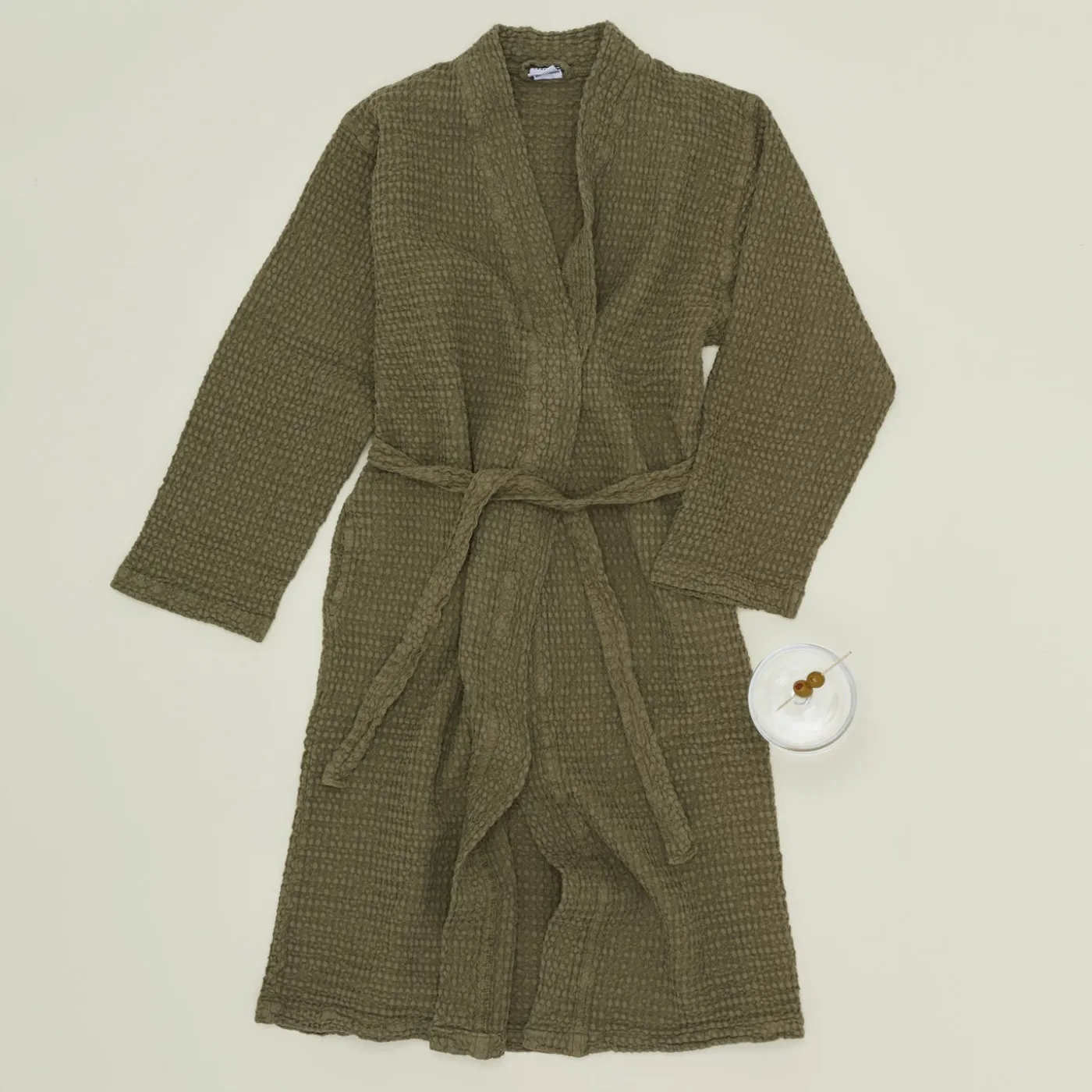 Simple Waffle Bathrobe