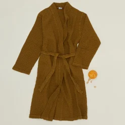 Simple Waffle Bathrobe