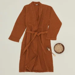 Simple Waffle Bathrobe