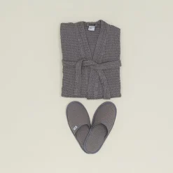 Simple Waffle Bathrobe
