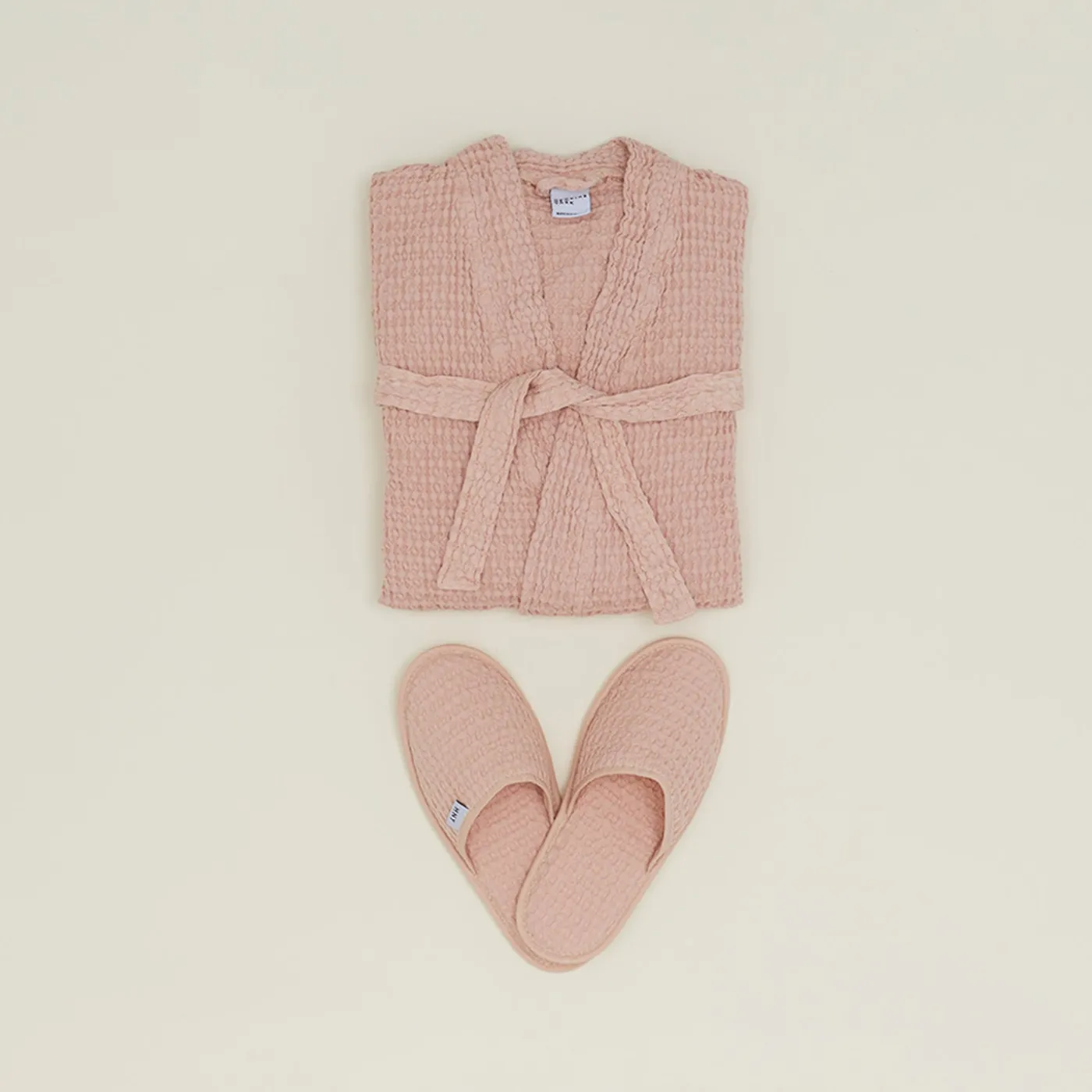 Simple Waffle Bathrobe