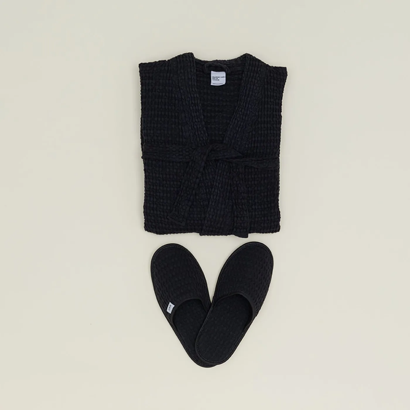 Simple Waffle Bathrobe