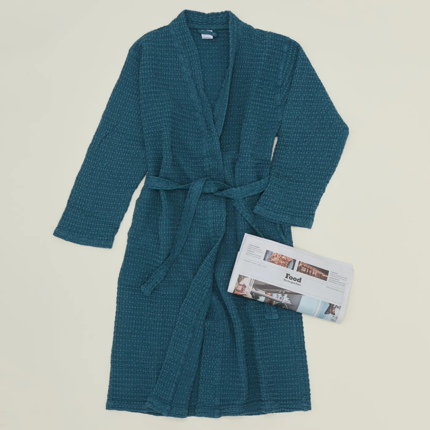 Simple Waffle Bathrobe