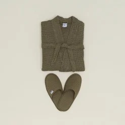 Simple Waffle Bathrobe