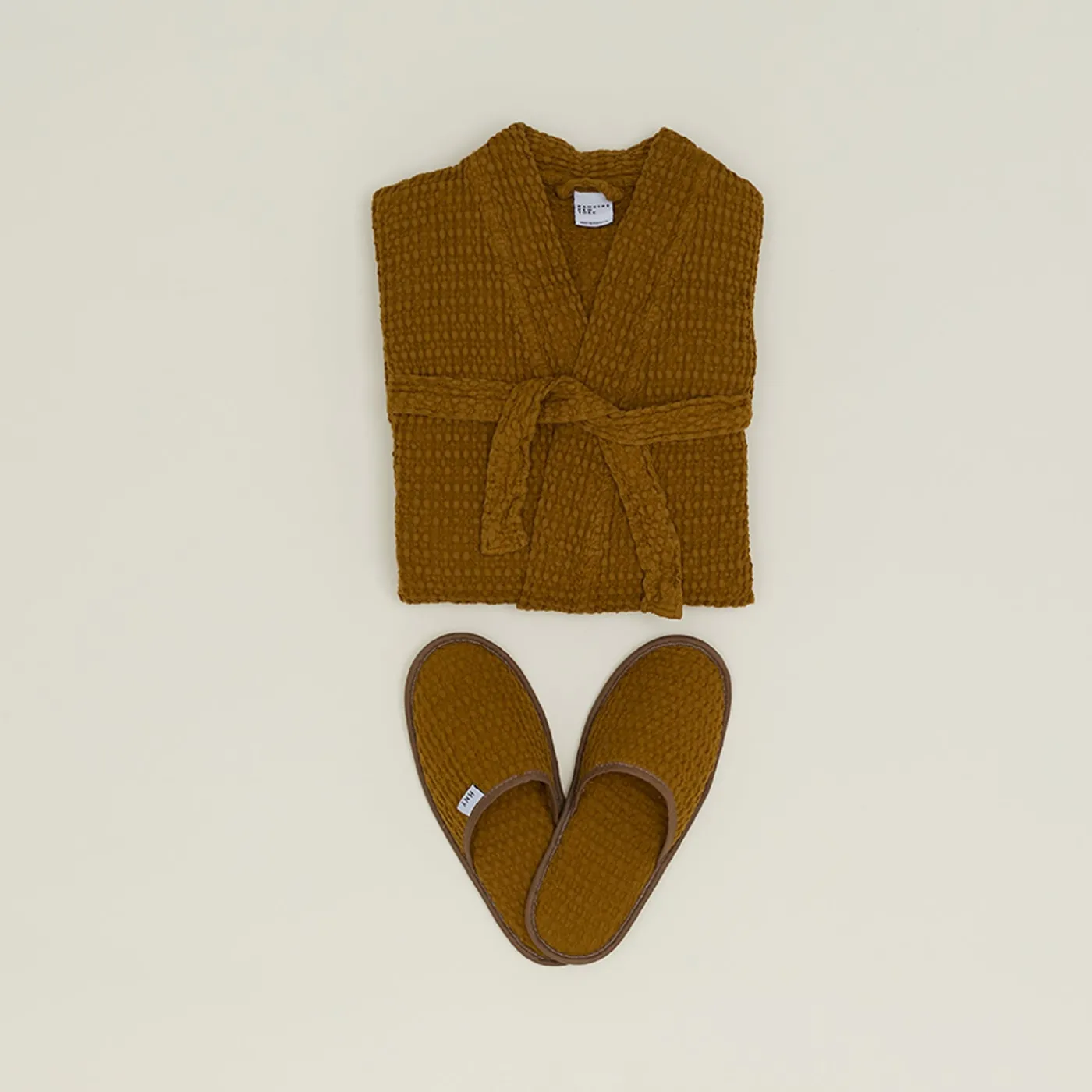 Simple Waffle Bathrobe