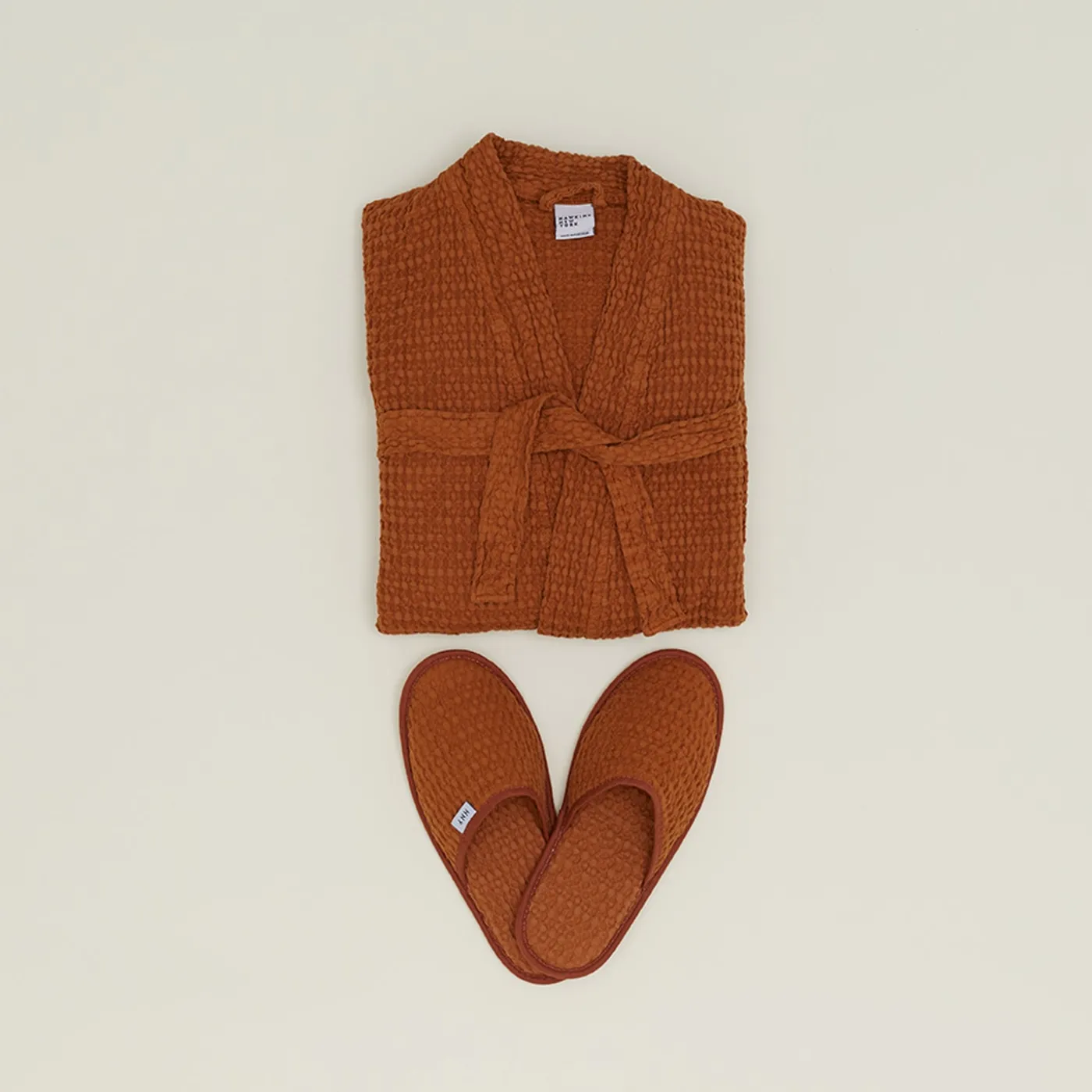 Simple Waffle Bathrobe
