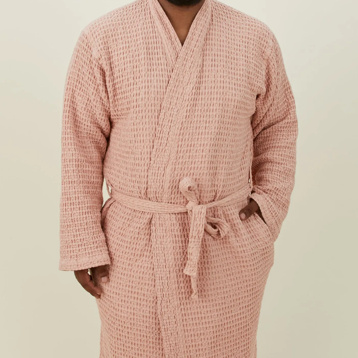 Simple Waffle Bathrobe