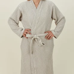 Simple Waffle Bathrobe