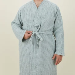 Simple Waffle Bathrobe