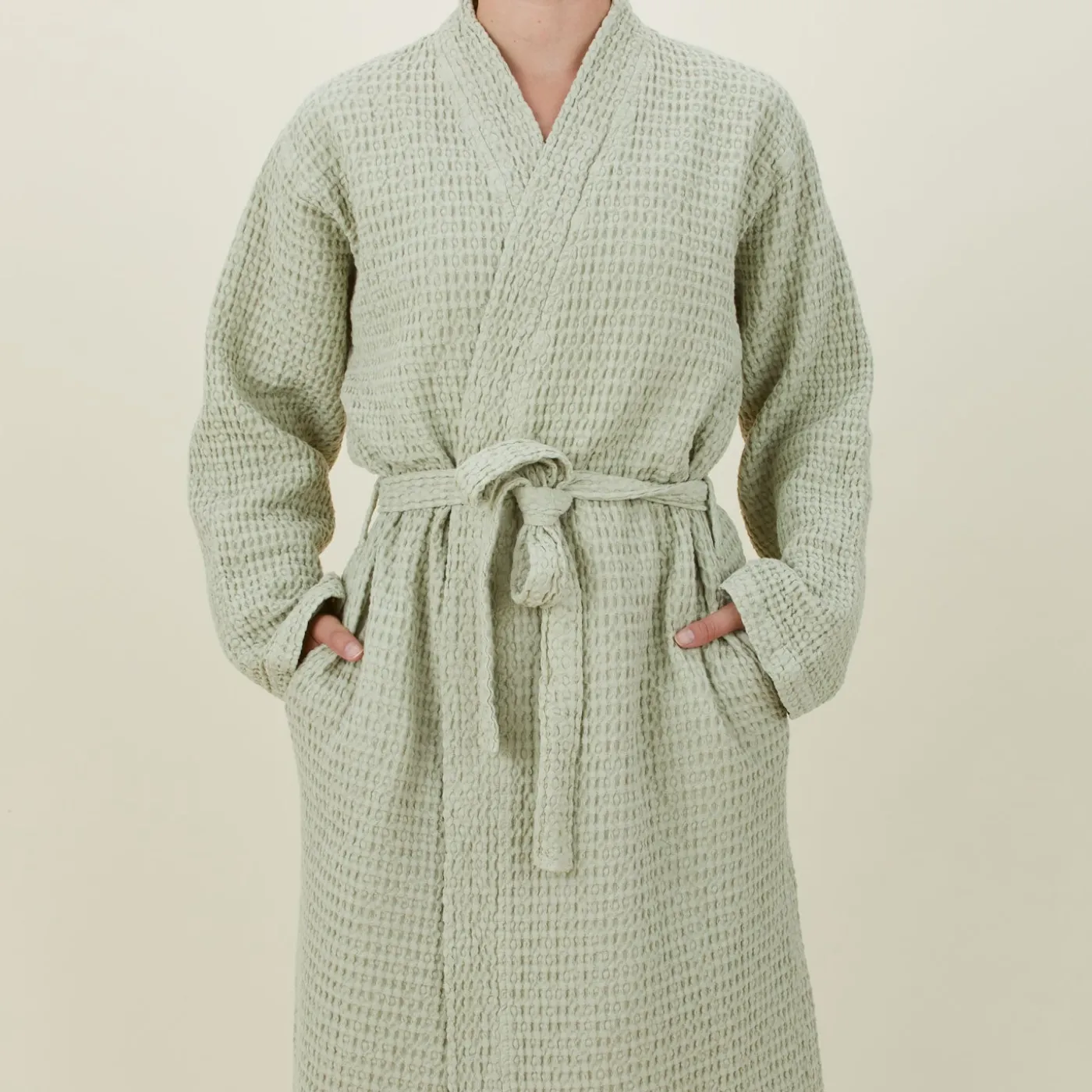 Simple Waffle Bathrobe