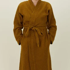 Simple Waffle Bathrobe