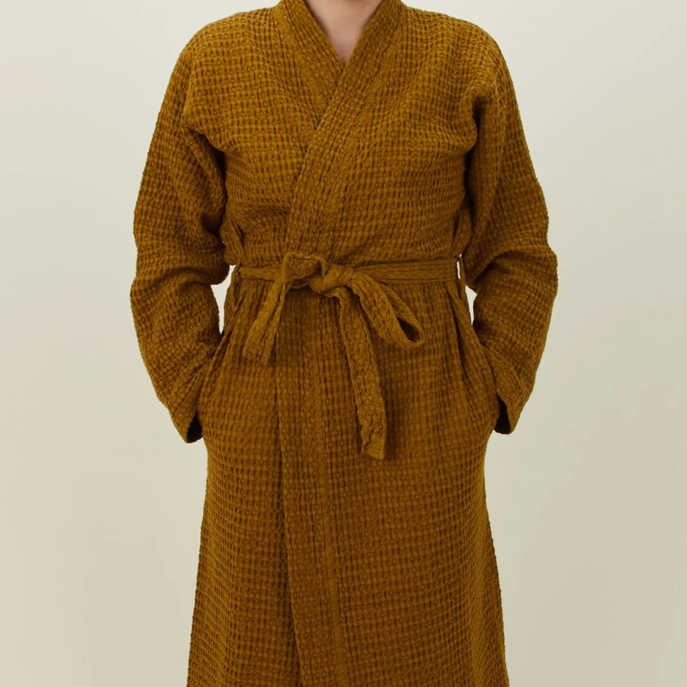 Simple Waffle Bathrobe