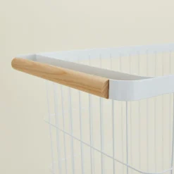 Slim Rolling Laundry Basket