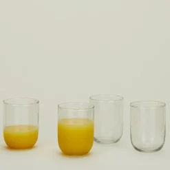 Small Seeded Glass, Set of 4