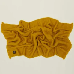 Solid Mohair Throw
