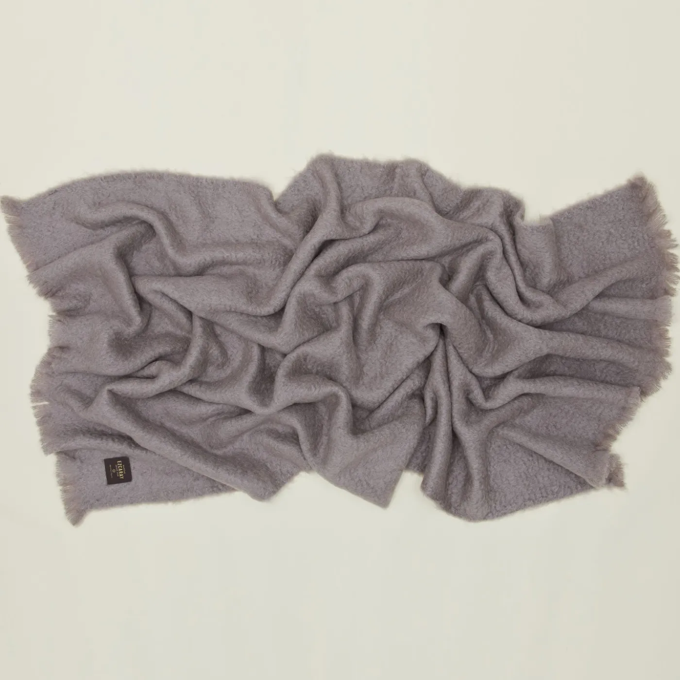 Solid Mohair Throw