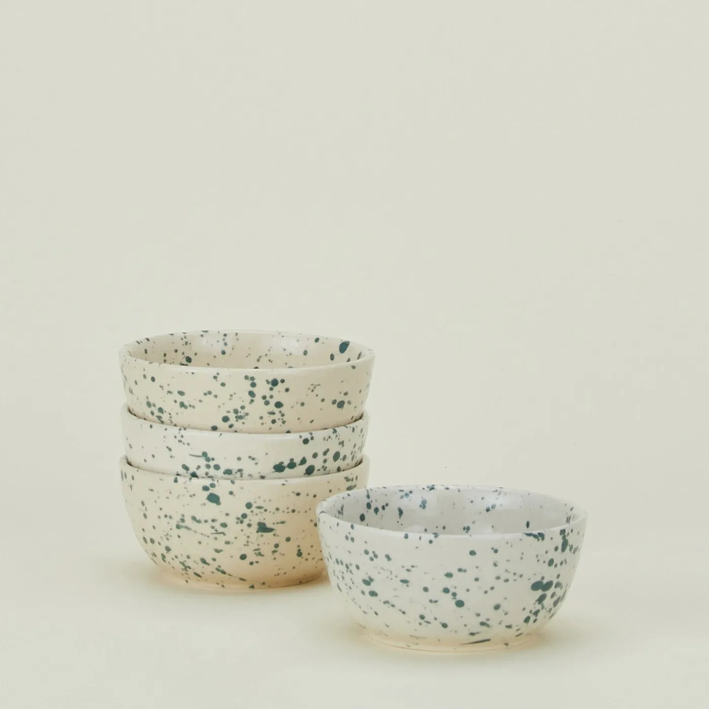 Splatterware Bowl, Set of 4