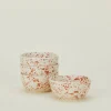 Splatterware Bowl, Set of 4