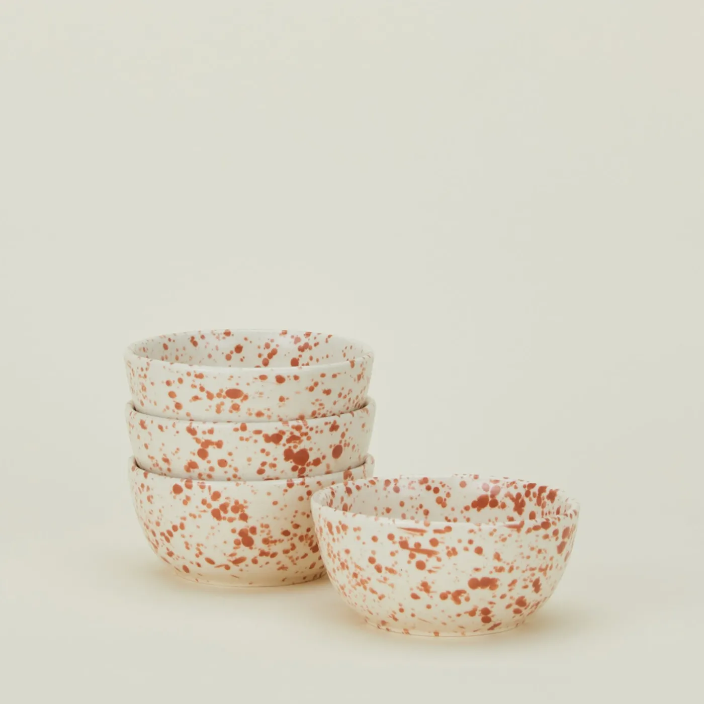 Splatterware Bowl, Set of 4