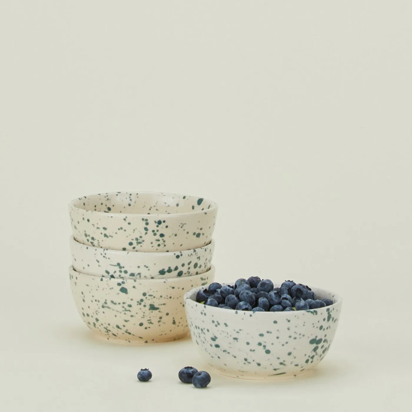Splatterware Bowl, Set of 4