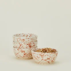 Splatterware Bowl, Set of 4