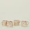 Splatterware Mug, Set of 4