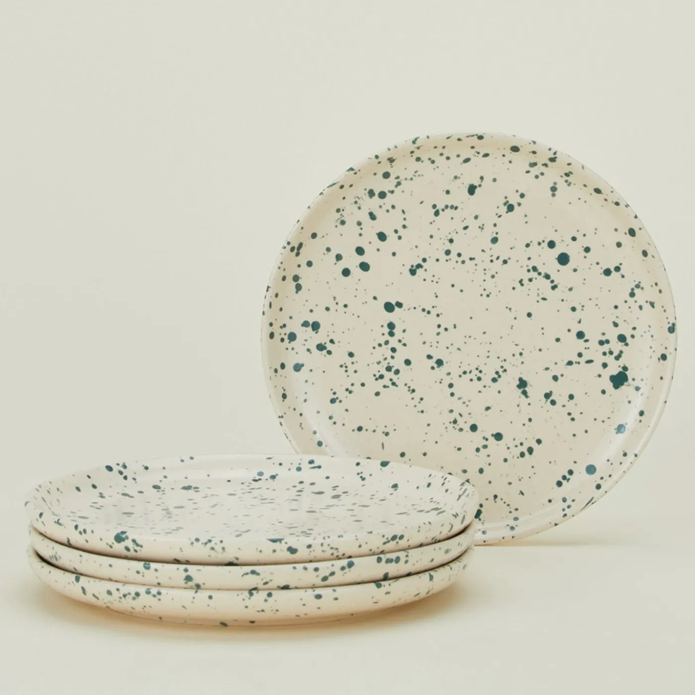 Splatterware Plate, Set of 4