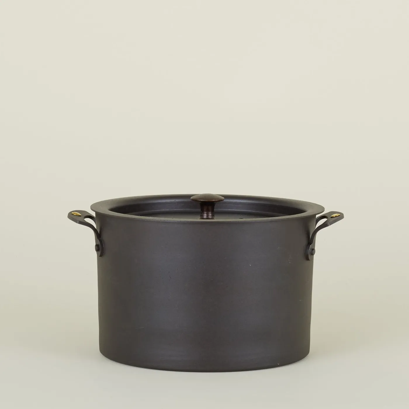 Spun Iron Sauce Pot