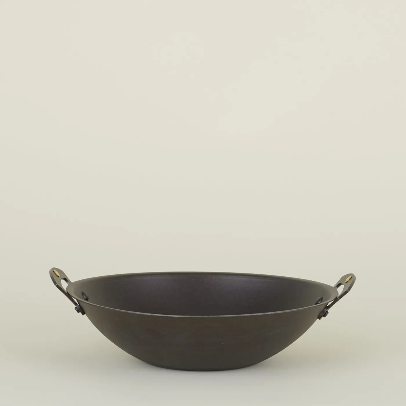 Spun Iron Wok