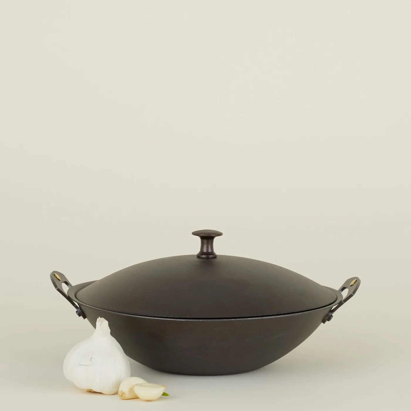 Spun Iron Wok Lid
