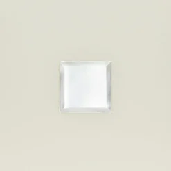 Square Silver Plate