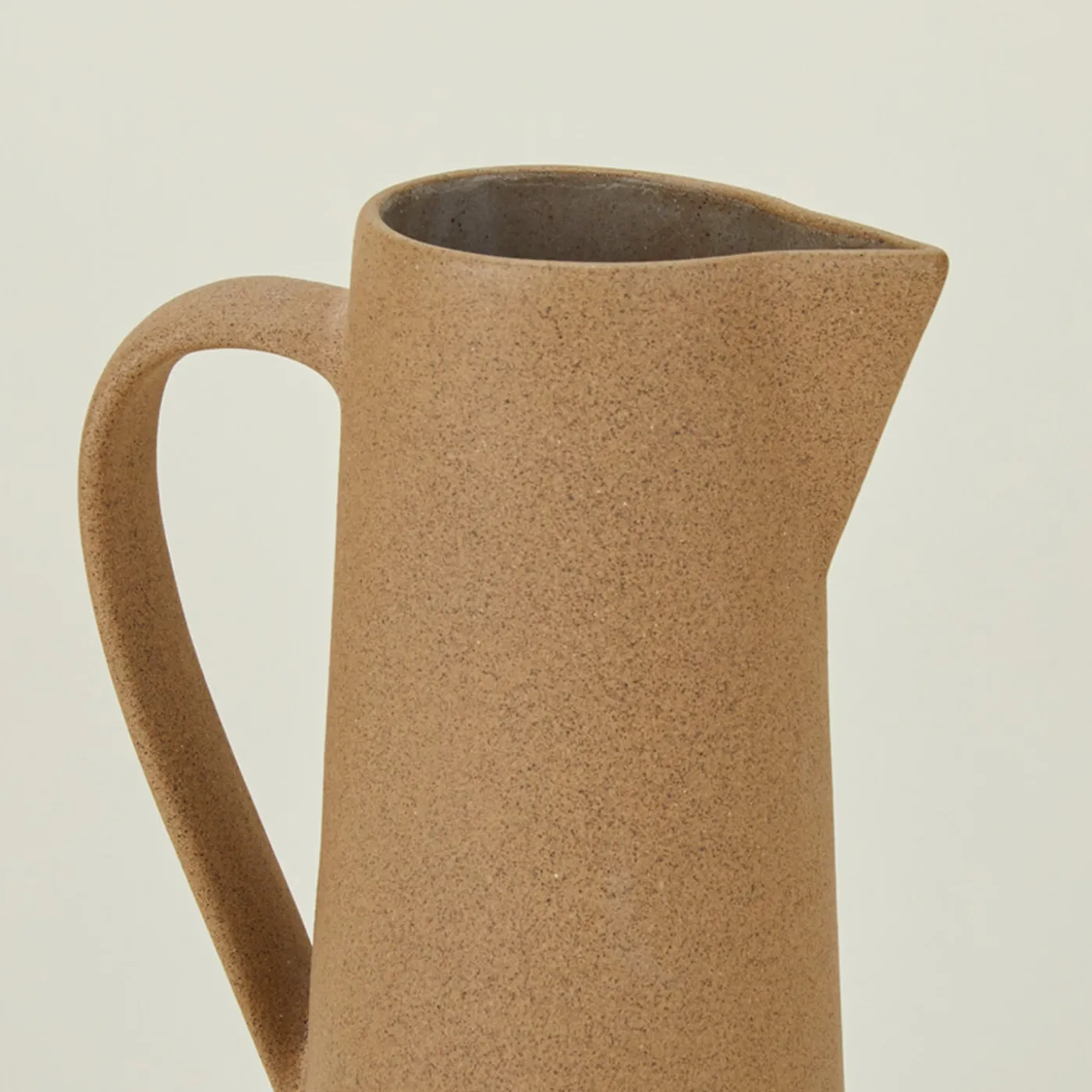 Tall Clay Pitcher