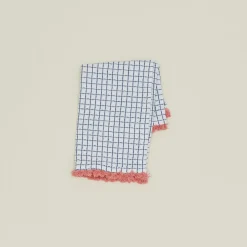 Waffle Bright Fringe Kitchen Dish Cloth