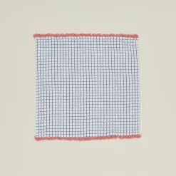 Waffle Bright Fringe Kitchen Dish Cloth